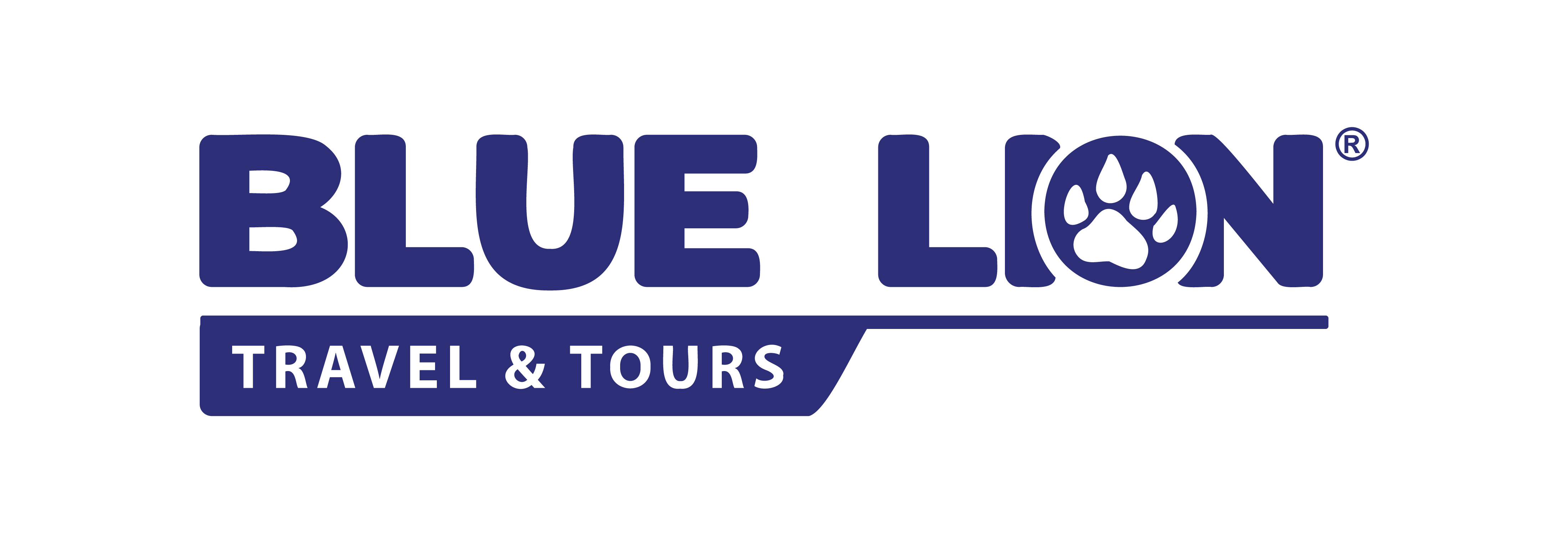 Blue Lion Travel & Tours Logo with (R)-06